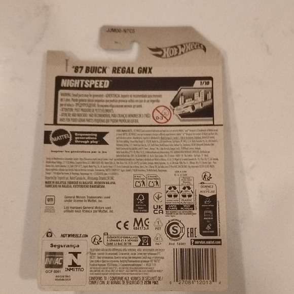 Mattel Hot Wheels '87 Buick Regal GNX - Treasure Hunt - Picture 6 of 6